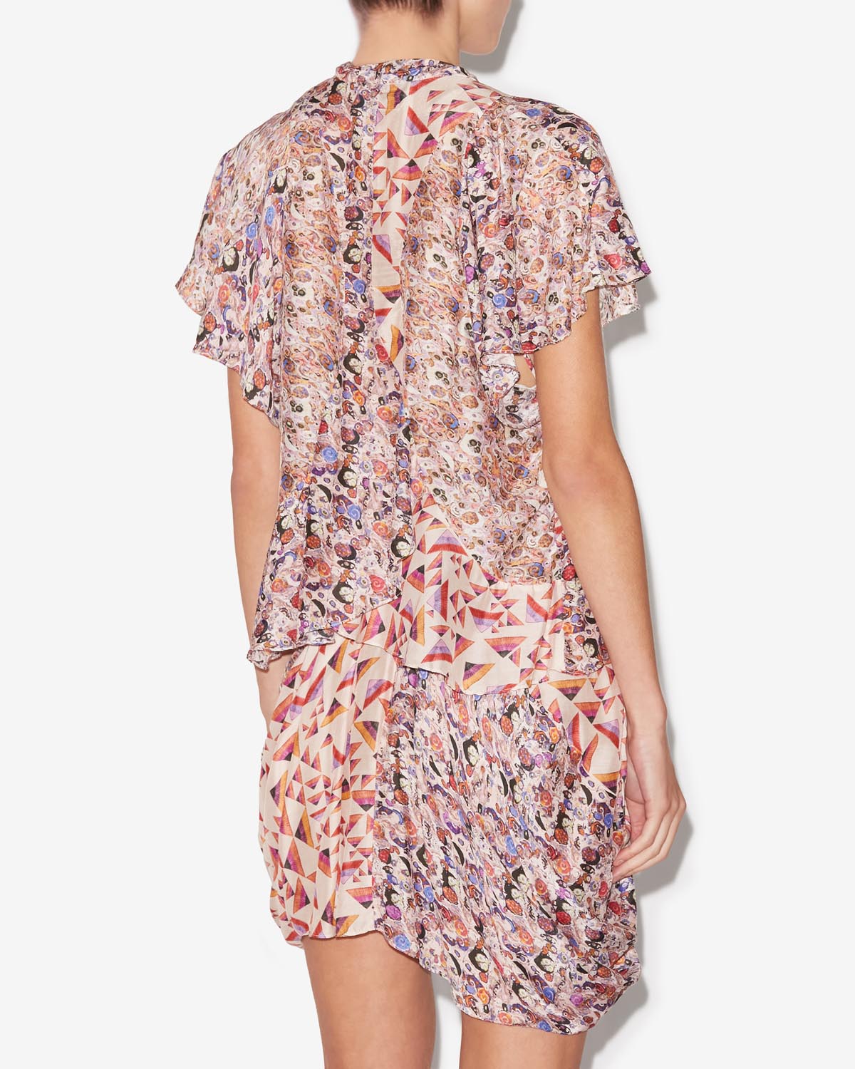 Bedrucktes oberteil lamalia - Naturfarben - Woman - 4