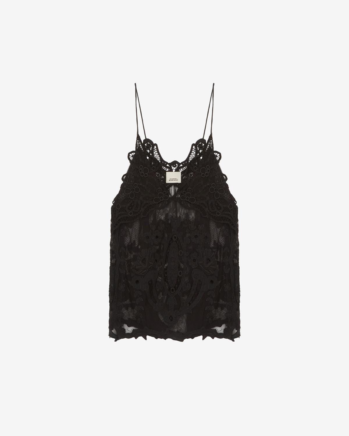 Victoria lace top - Black - Woman - 5