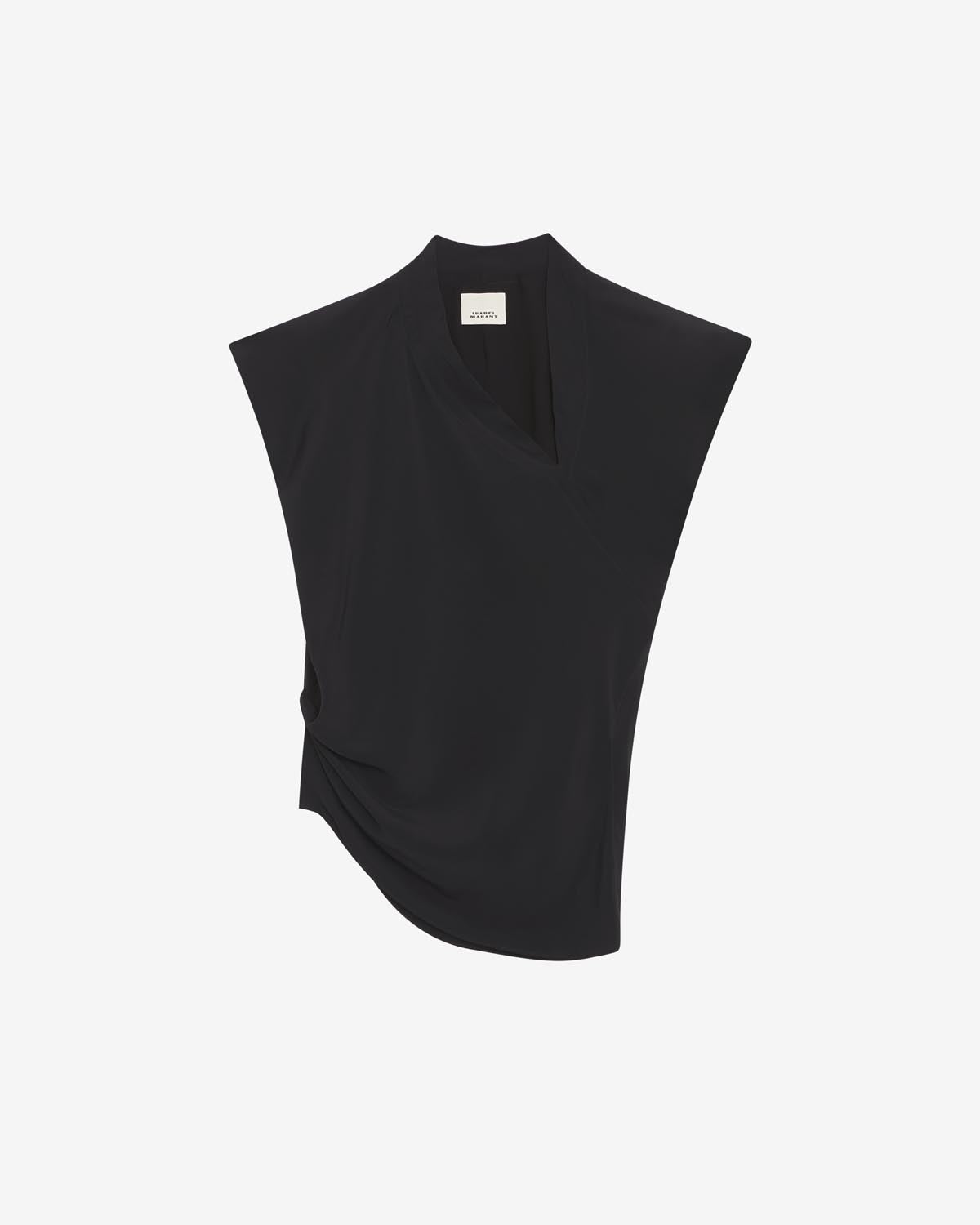 Top de punto asimétrico keddy - Negro - Woman - 5