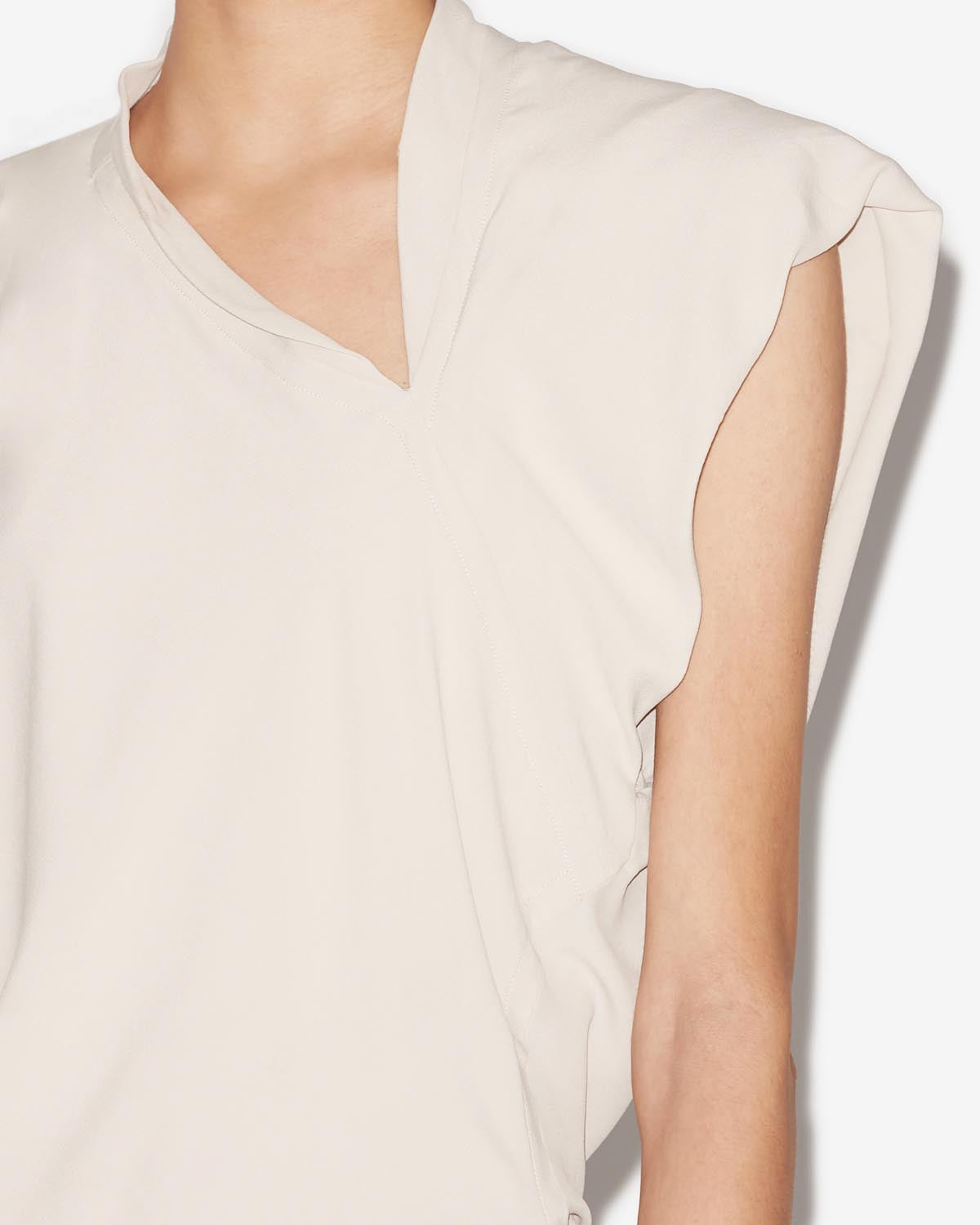 Top de punto elástico keddy - Beige - Woman - 2