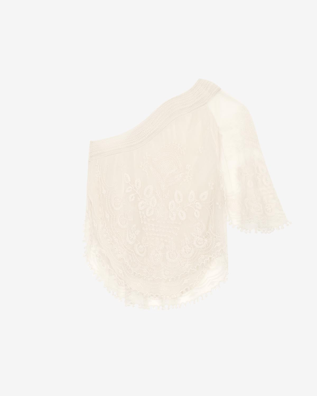 Victorine lace top - Ecru - Woman - 5