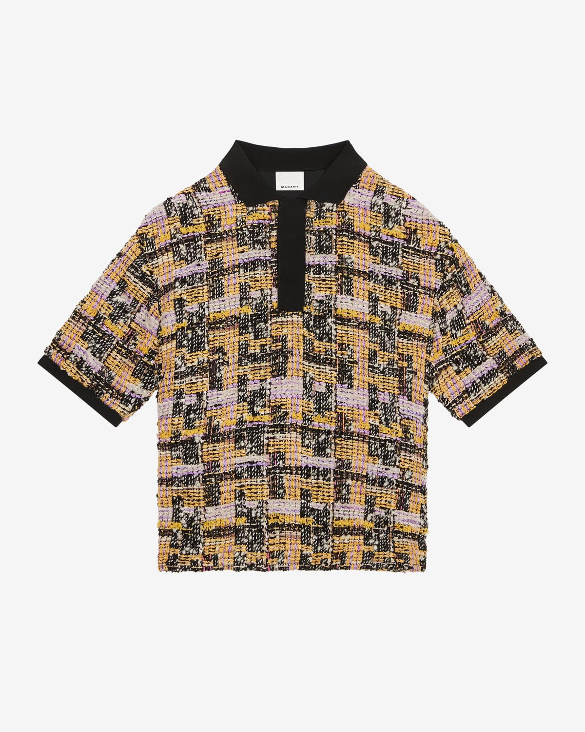 Dorian ウールツイード トップス - Lilac-yellow - Man - 5