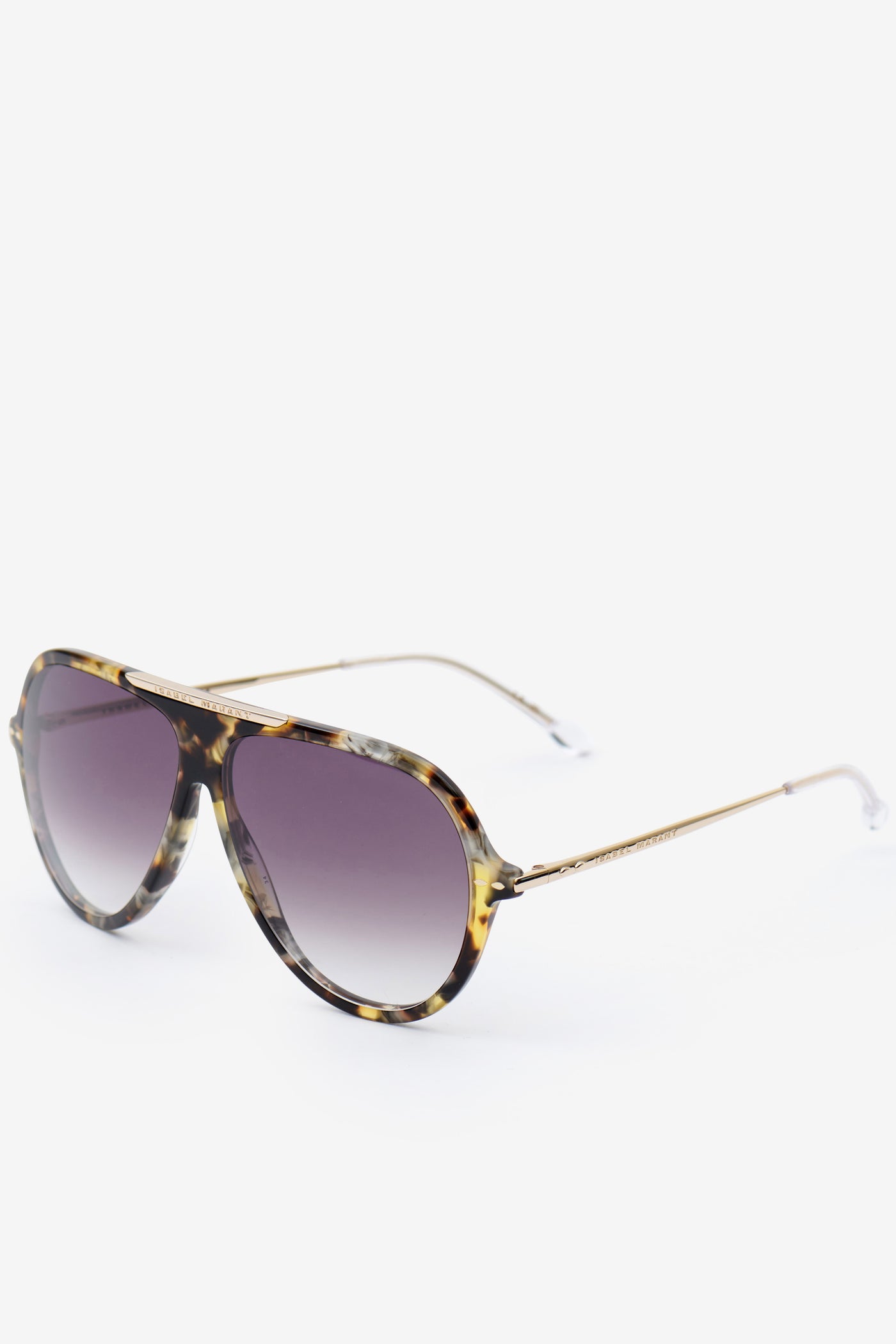 Gafas de sol de aviador hera - Havana gold-green - Woman - 2
