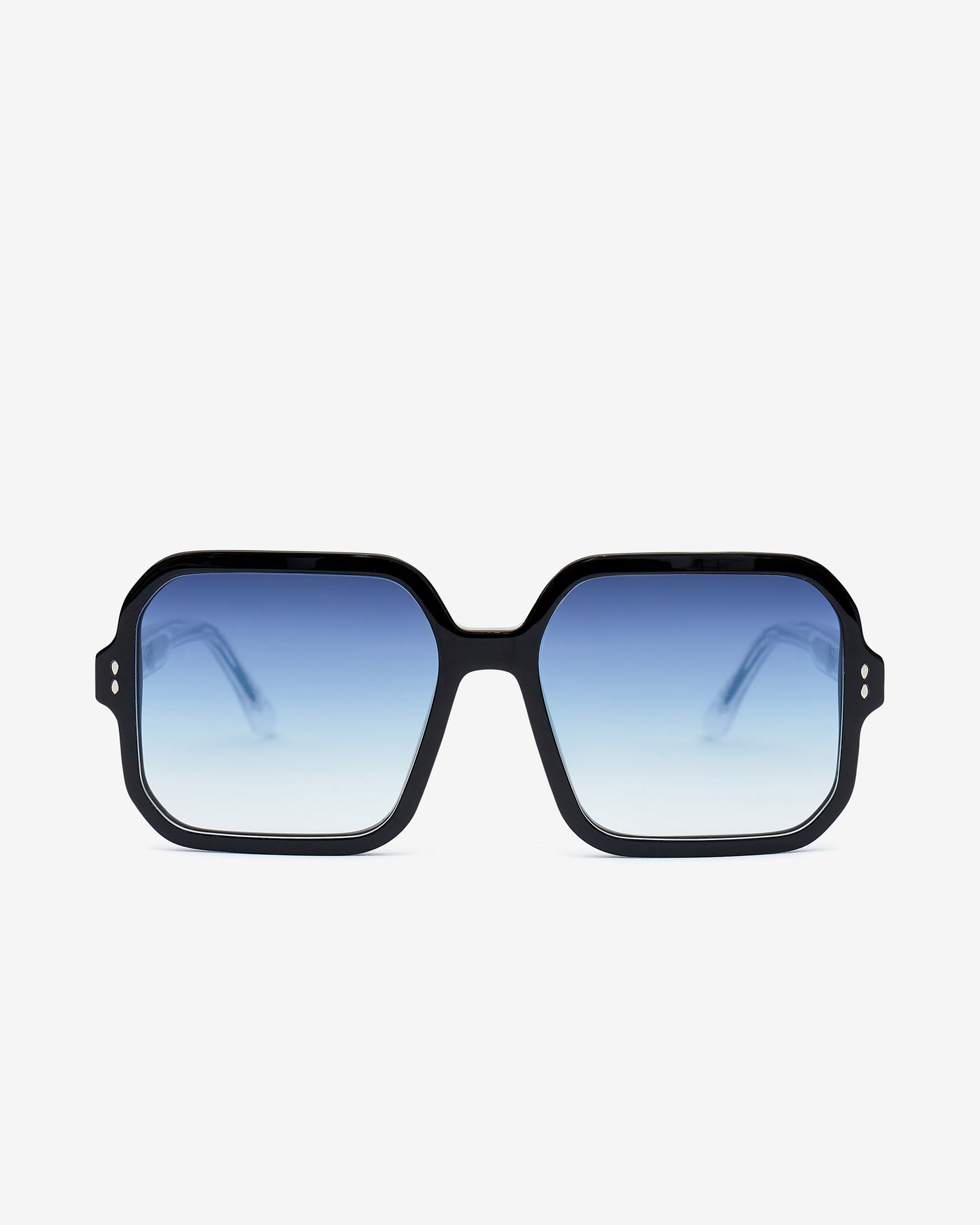 Gafas de sol rectangulares livia - Black-gray azure - Woman - 1