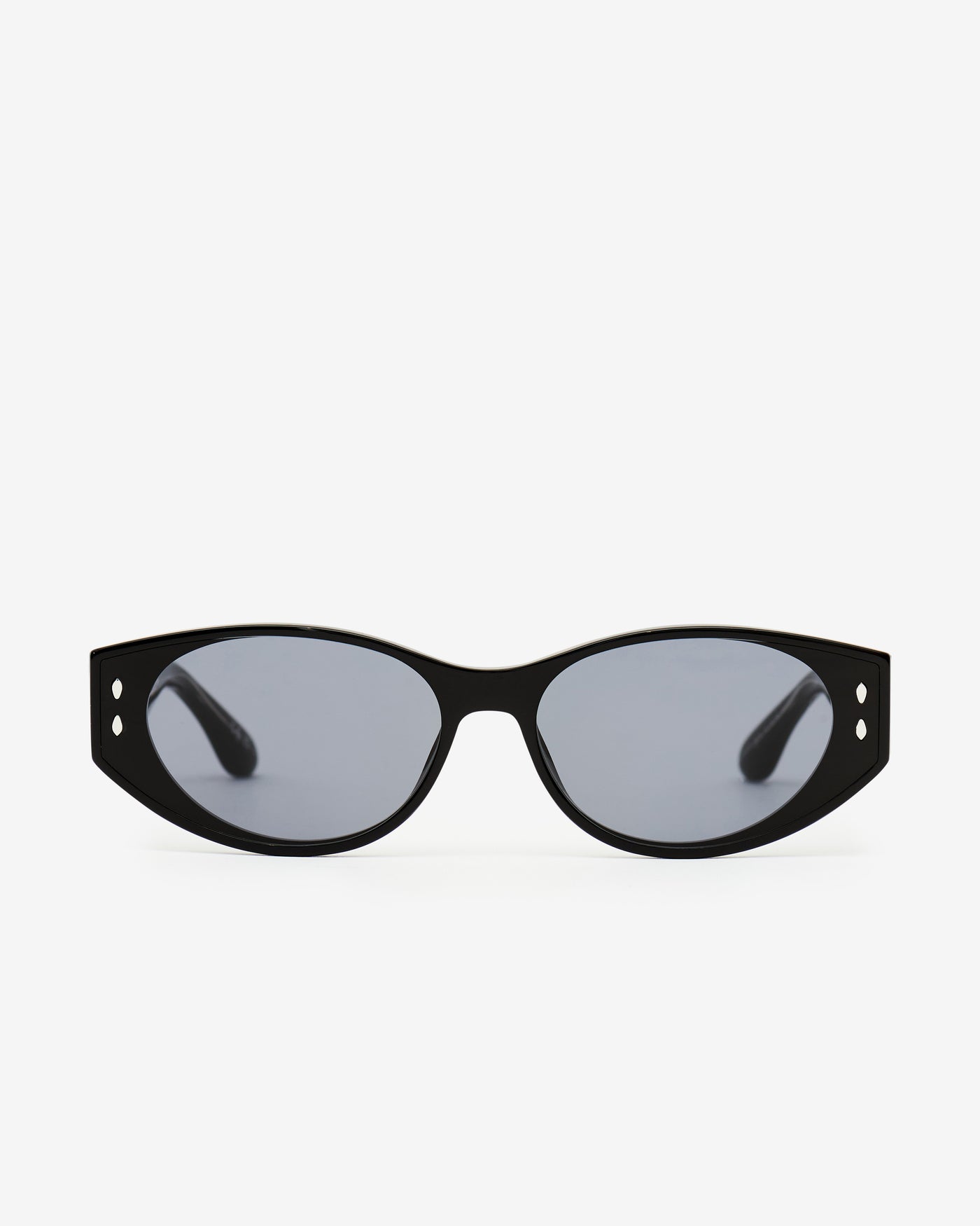 Emely oval sunglasses - Black pall-gray - Woman - 1