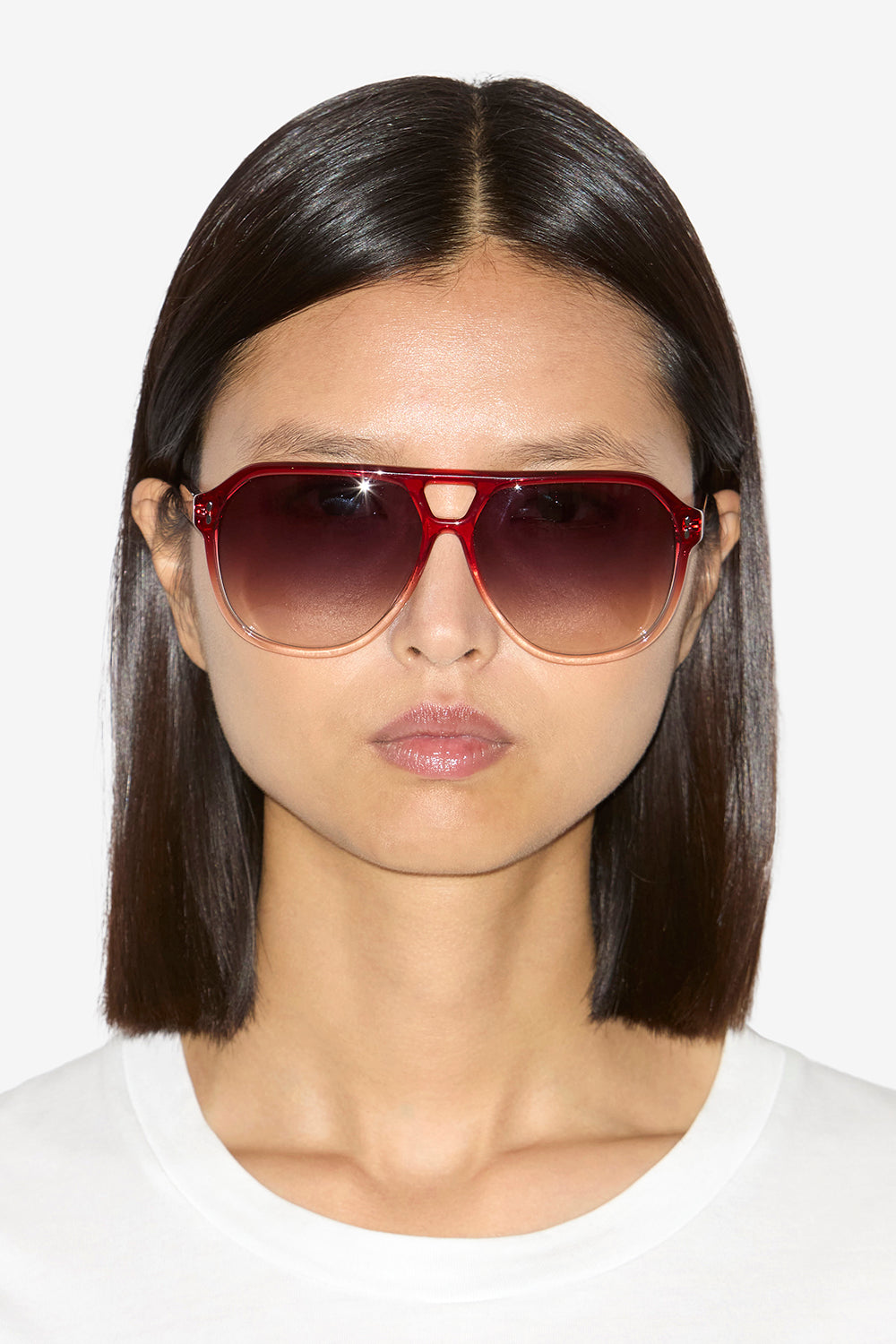 Aneya 선글라스 - Shaded red-pink shaded - Woman - 4