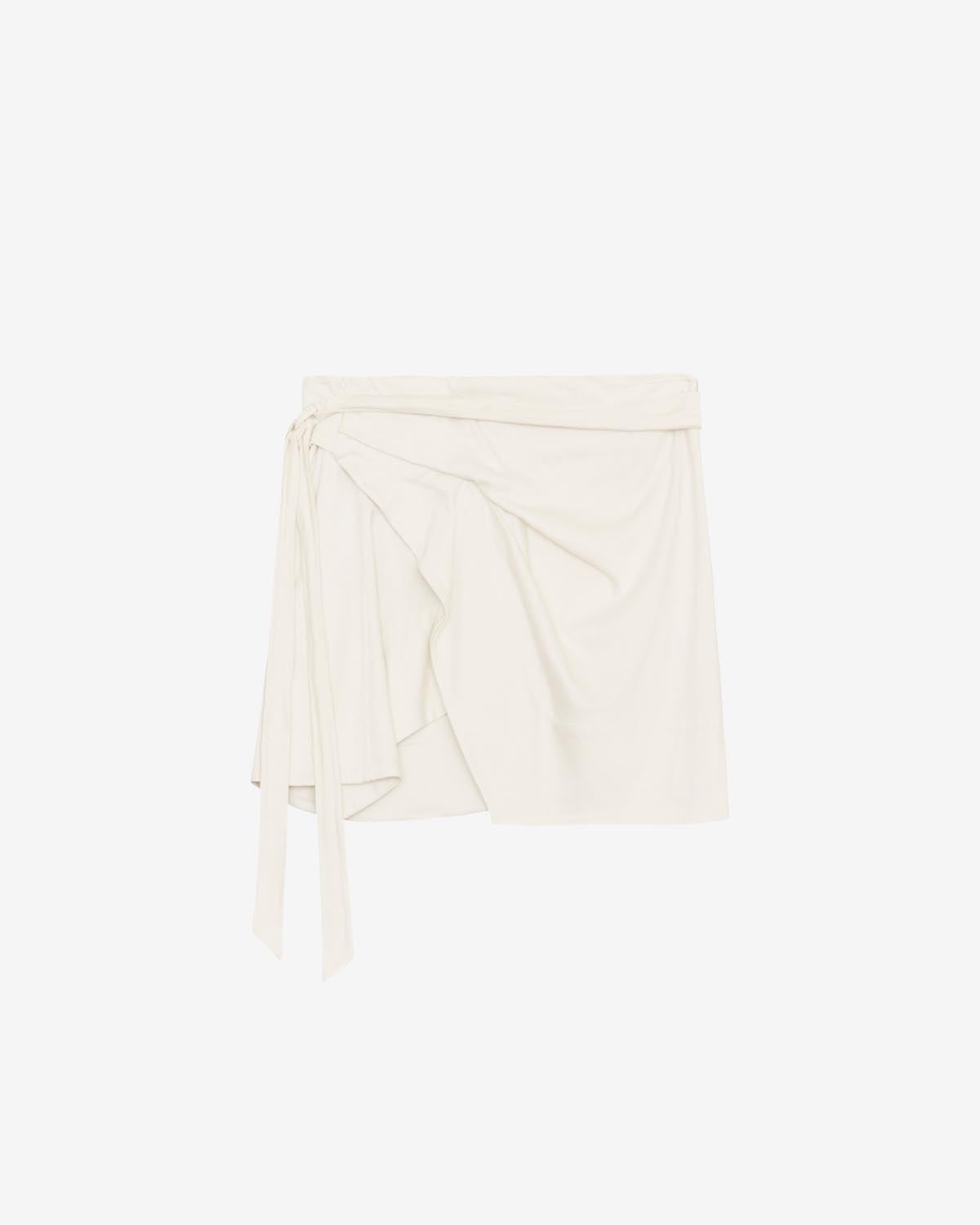 Gonna corta a portafoglio berenice - Beige - Woman - 5