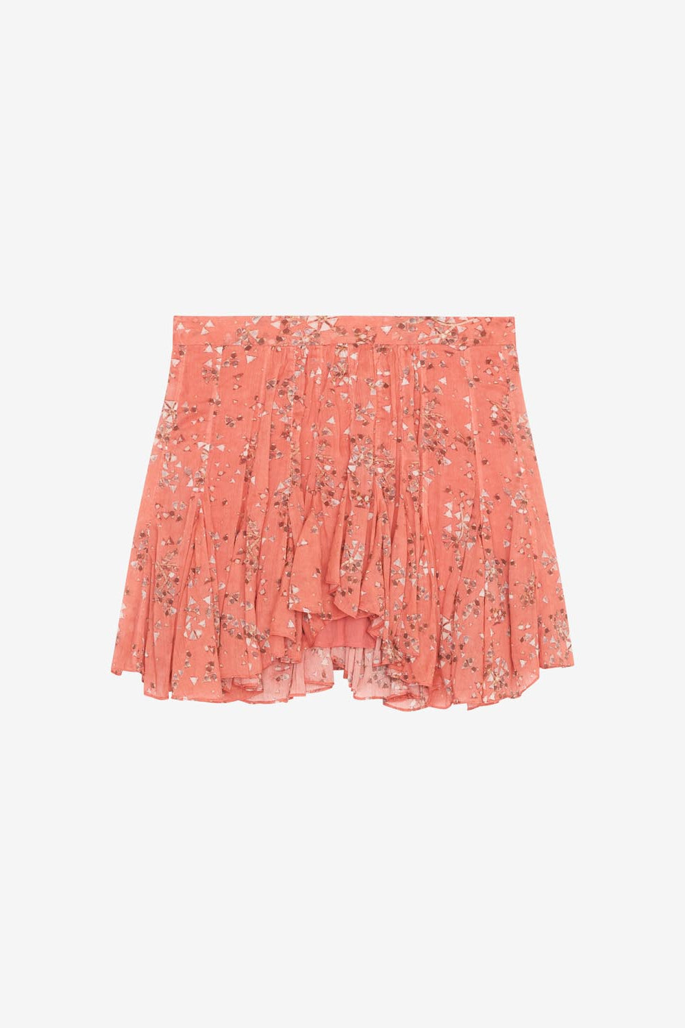 Minifalda estampada anael - Shell pink - Woman - 1