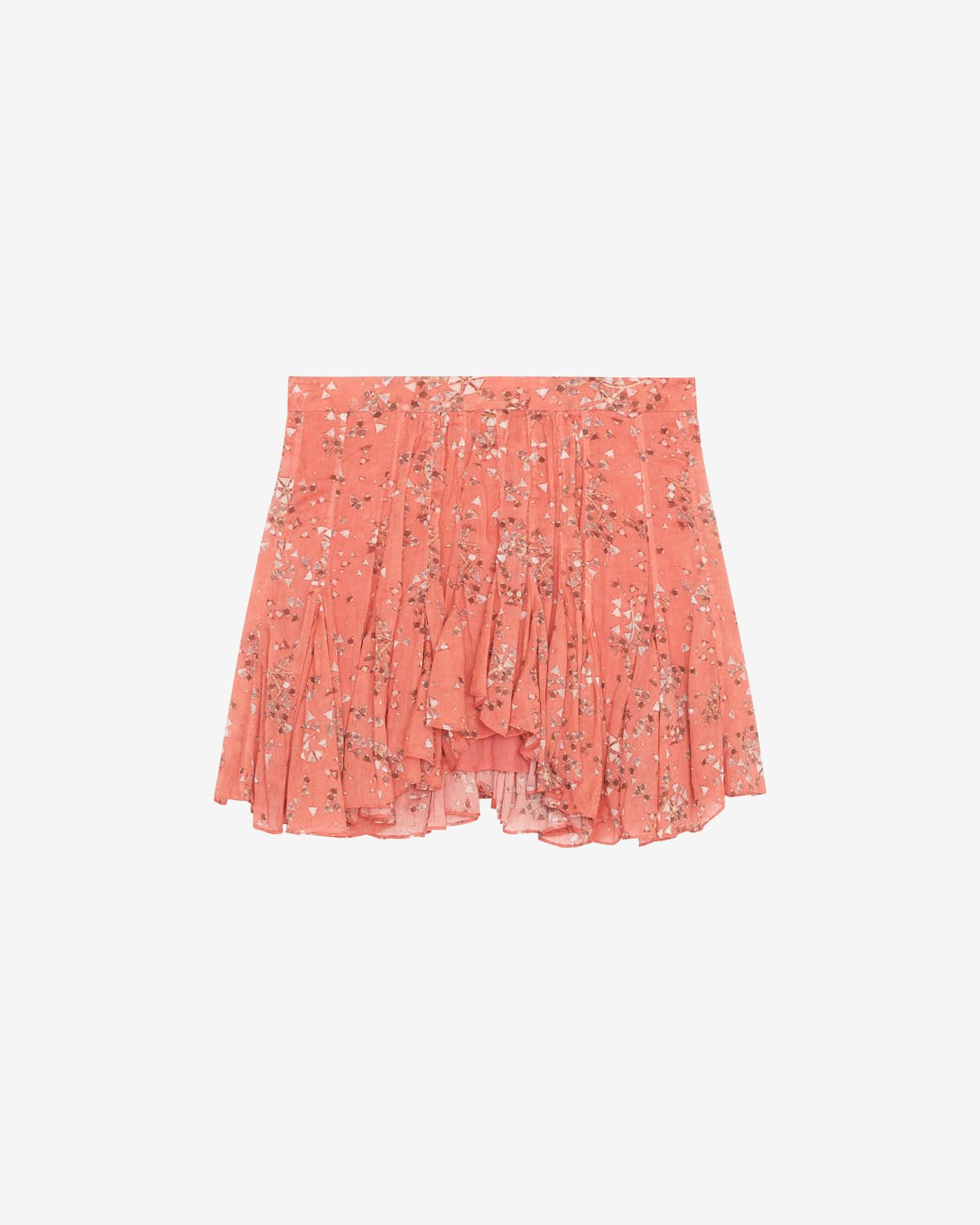 Gonna corta stampata anael - Shell pink - Woman - 5