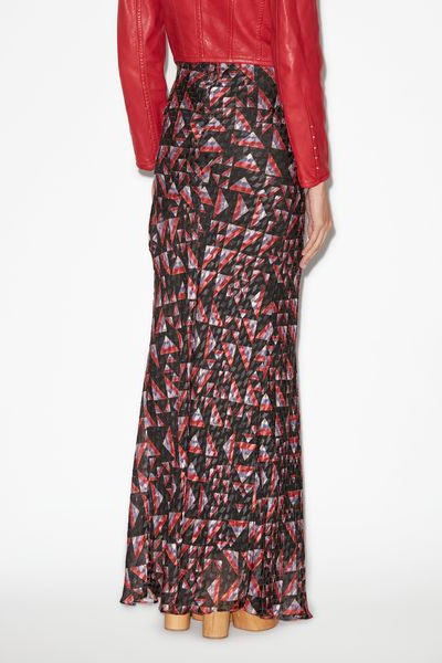 Katae 프린트 맥시 스커트 - Black-multicolor - Woman - 5