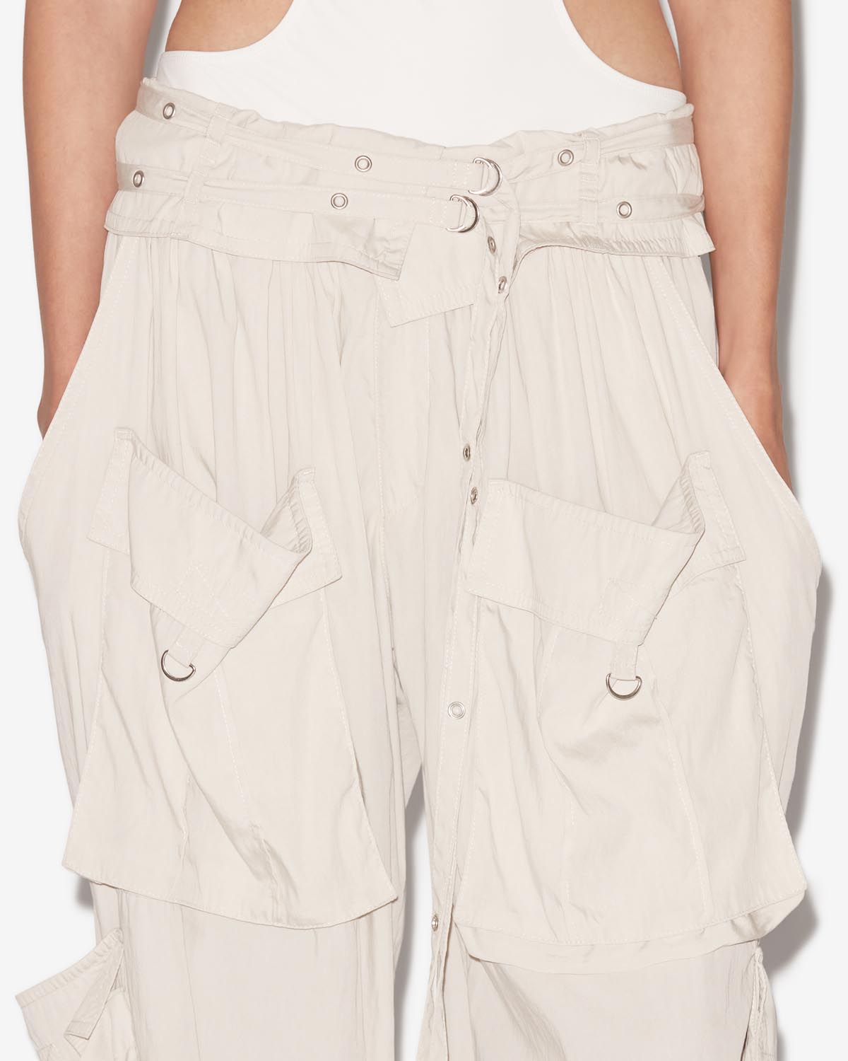 Hadja flowing pants - Chalk - Woman - 2