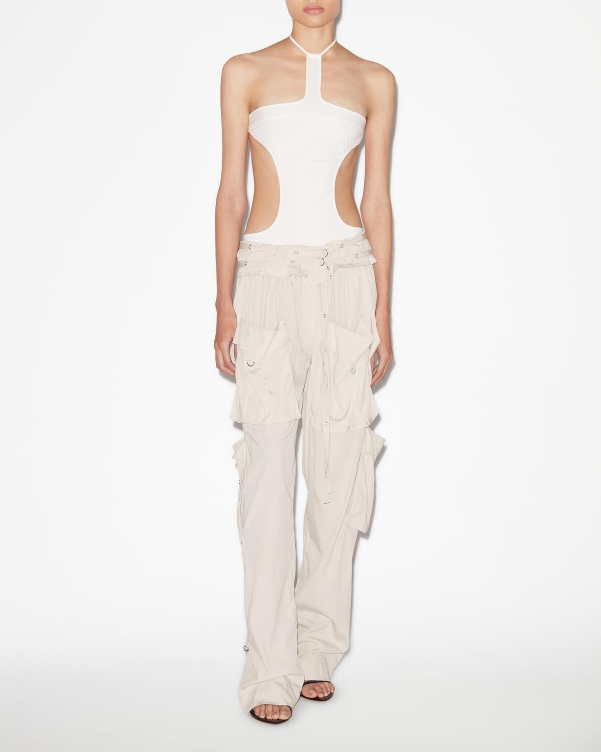 Hadja flowing pants - Chalk - Woman - 1
