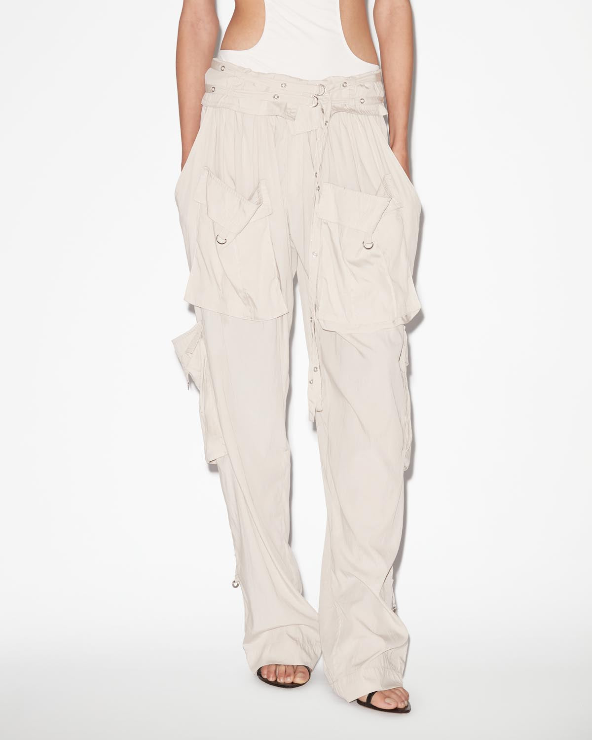 Hadja flowing pants - Chalk - Woman - 3