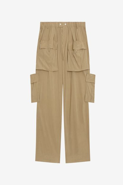 Hadjakim flowing pants - Khaki - Man - 1