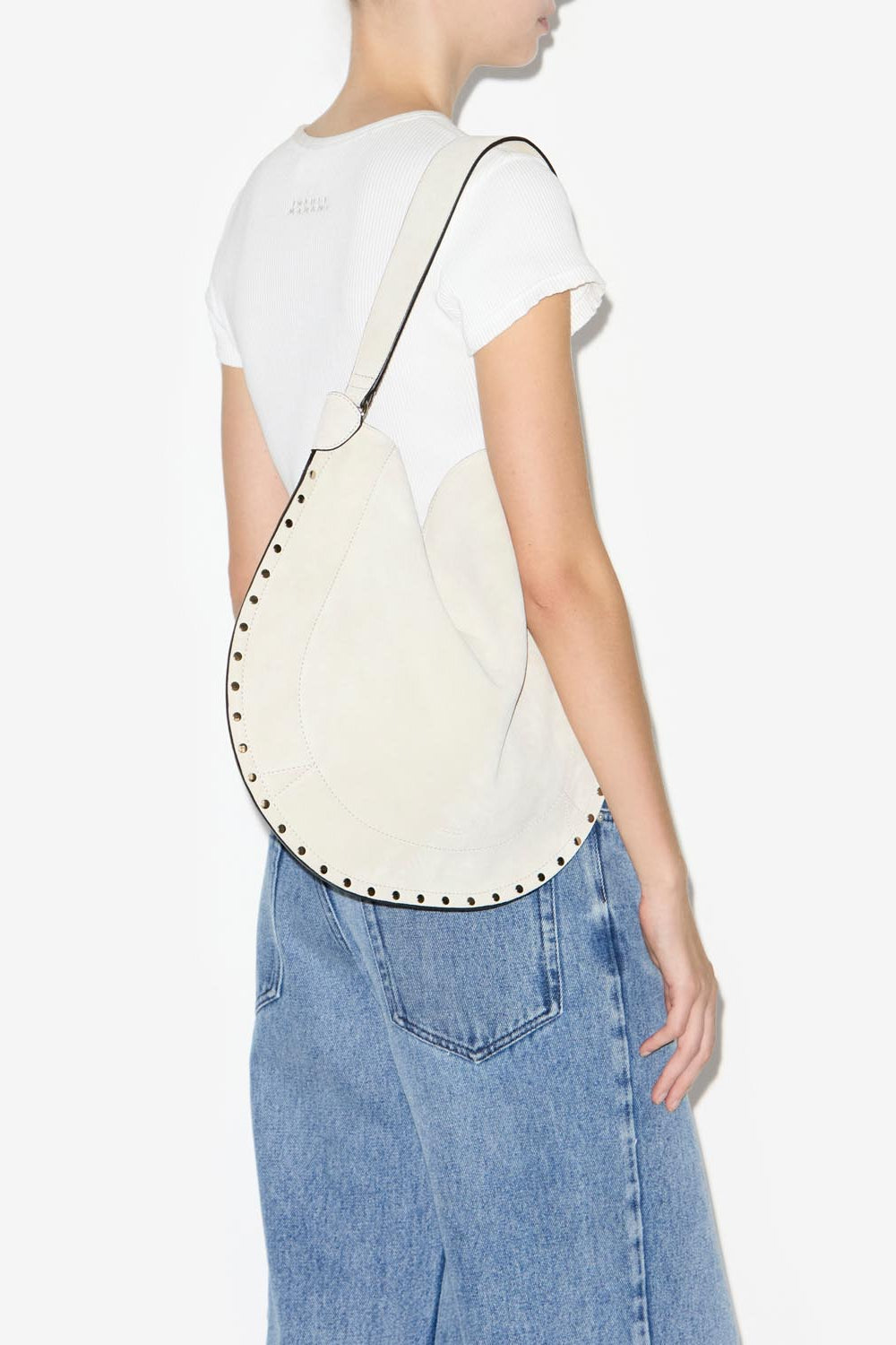 Sac porté épaule oskan hobo soft - Beige - Woman - 2