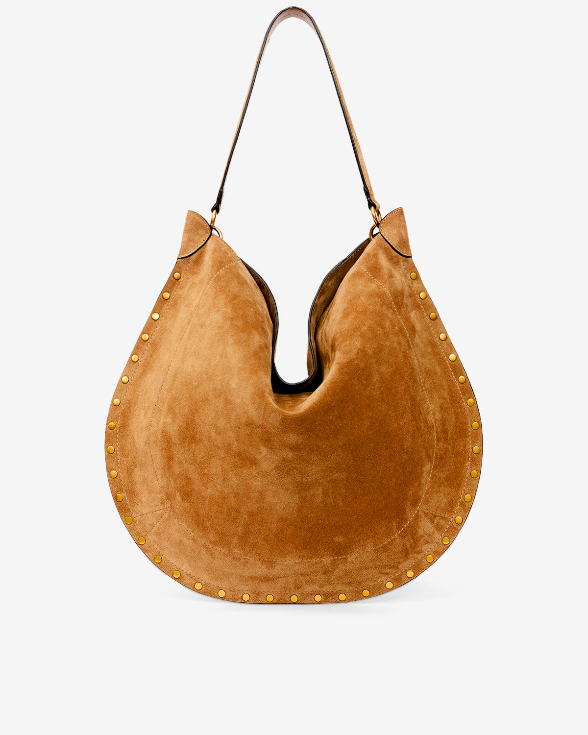 Bolso de ante de becerro oskan hobo soft - Cognac - Woman - 2