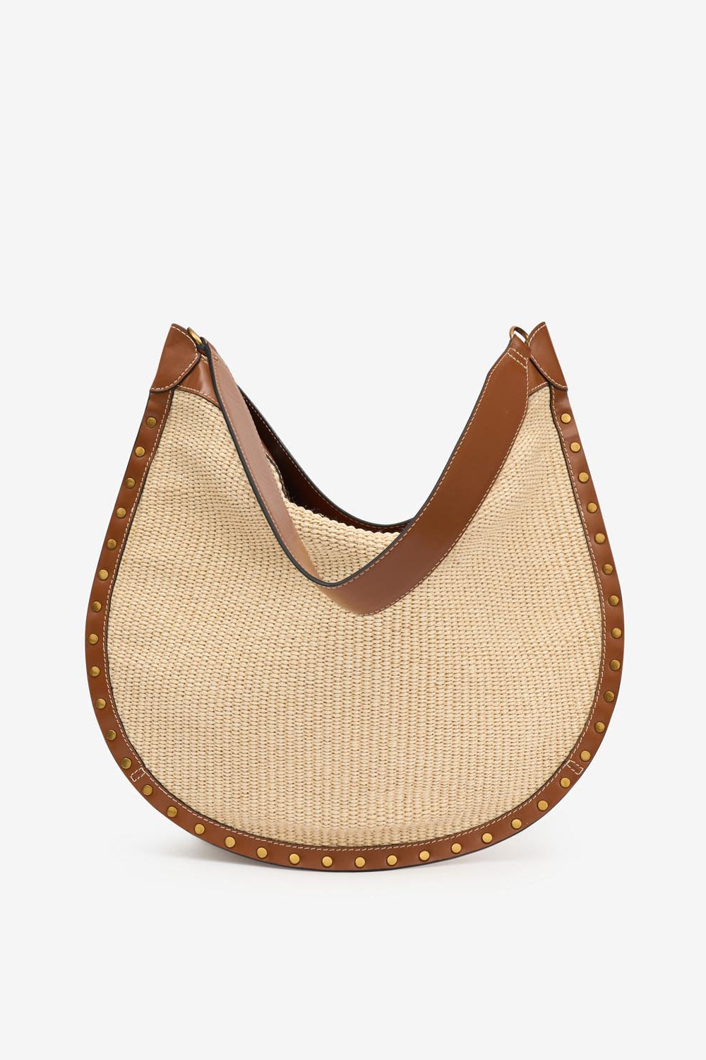 Oskan hobo soft ショルダーバッグ - Natural and cognac - Woman - 2