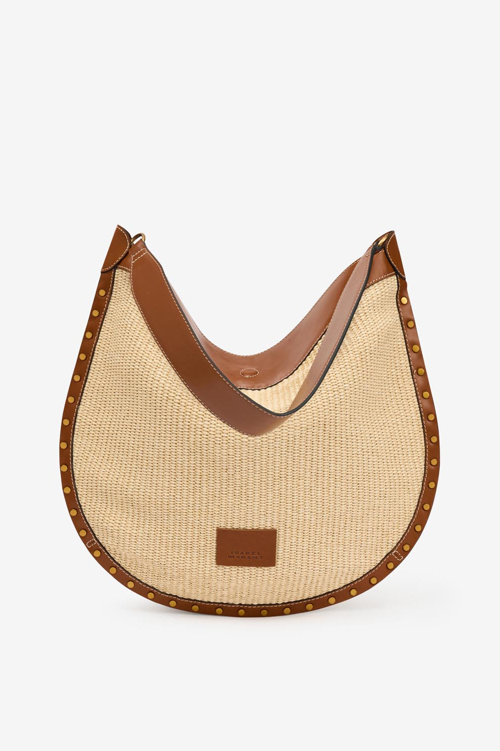 Oskan hobo soft ショルダーバッグ - Natural and cognac - Woman - 4