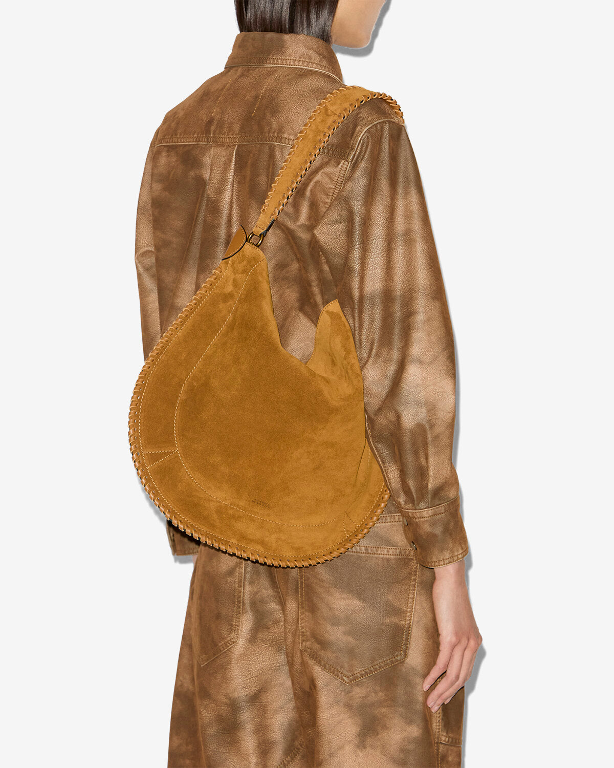 Oskan hobo soft bag Woman Cognac 2