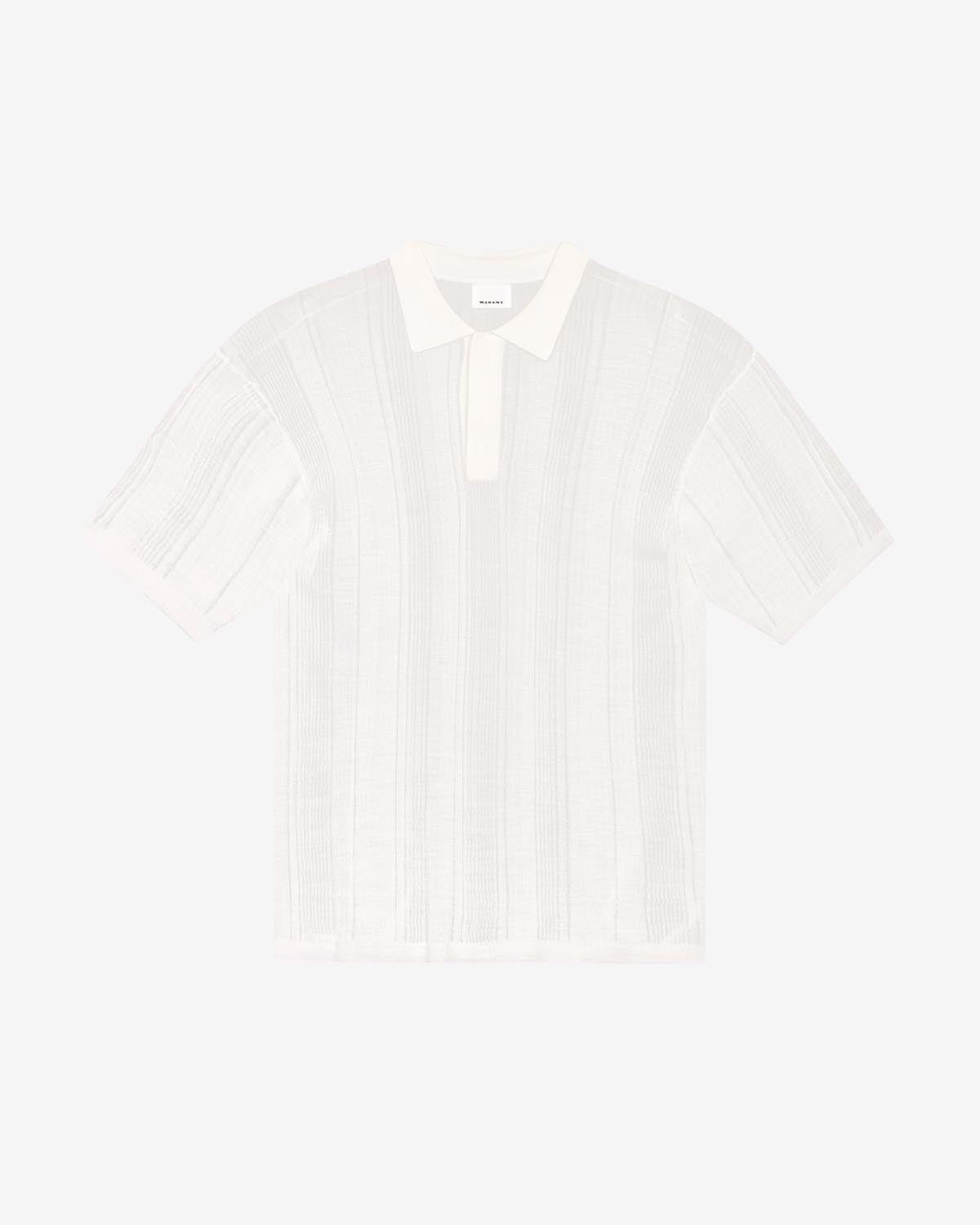 Jersey de punto transparente dickens - Blanco - Man - 5