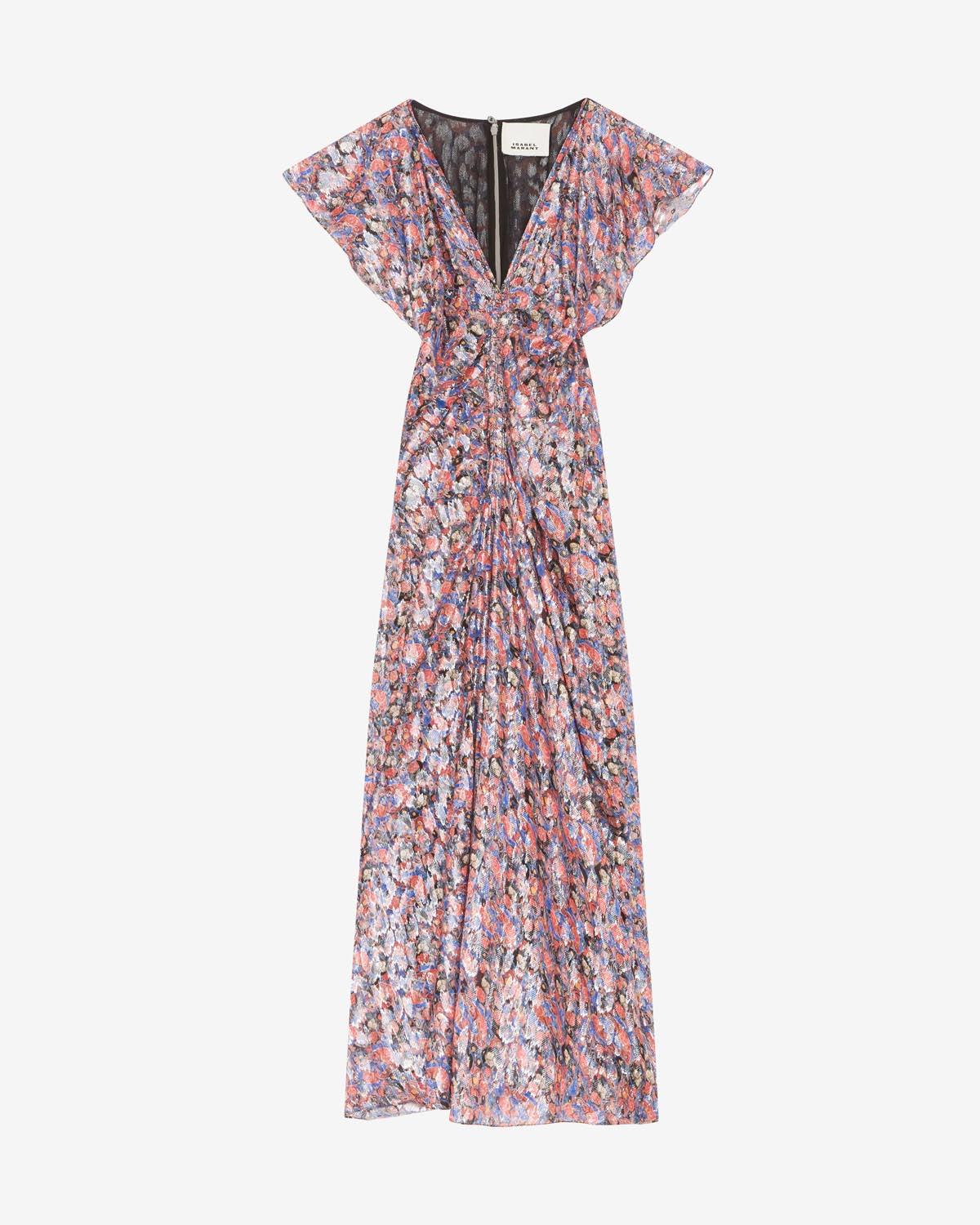 Abito lungo stampato lyndsay - Blu - Woman - 5