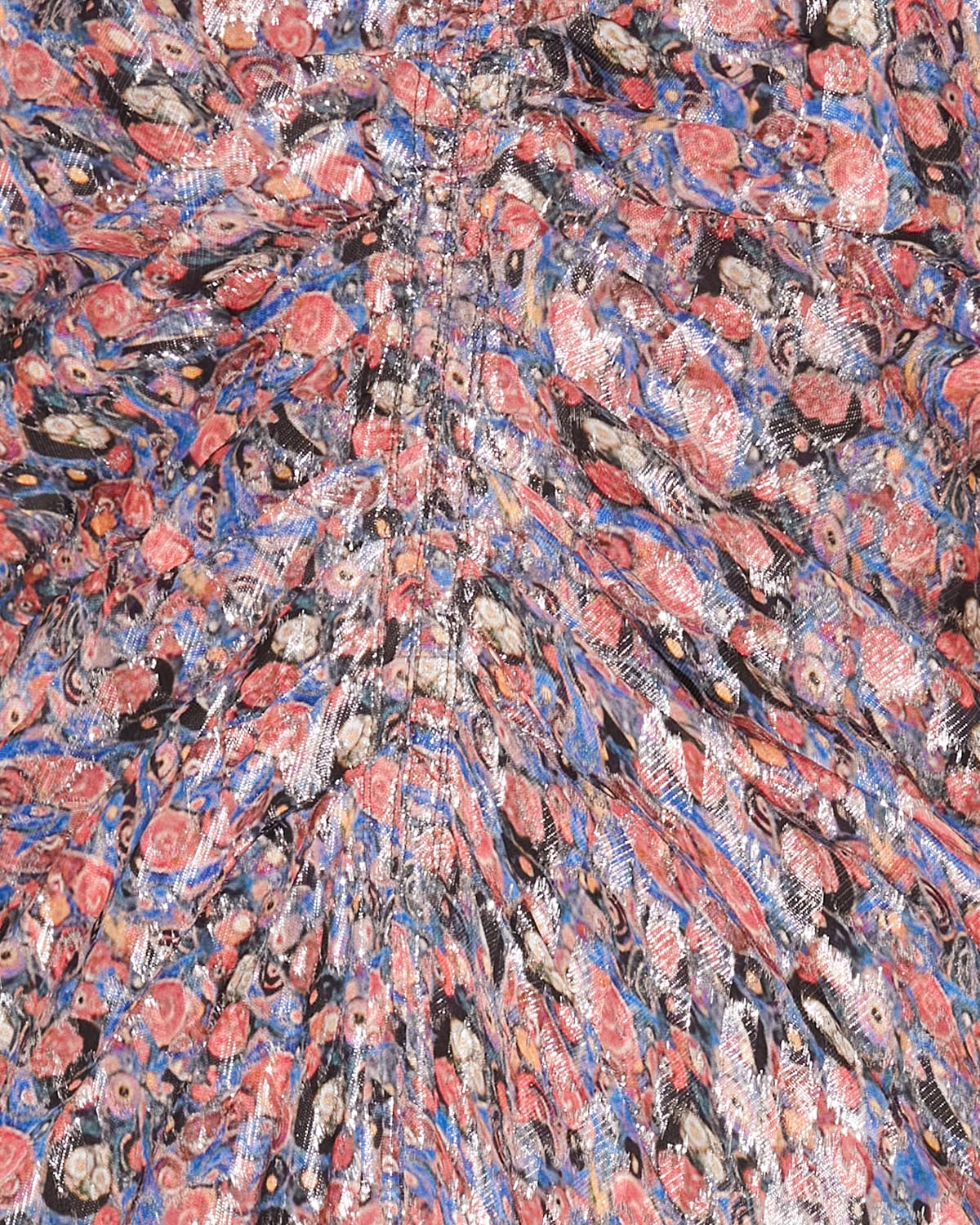 Abito lungo stampato lyndsay - Blu - Woman - 2