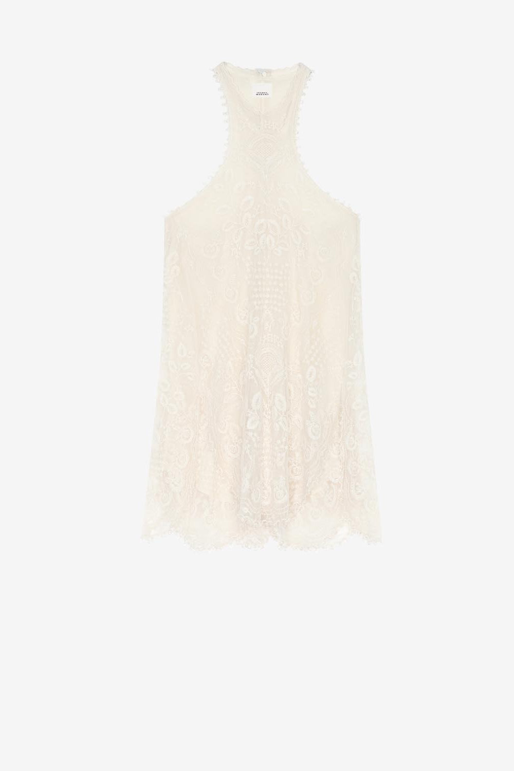 Vestido de encaje valdia - Crudo - Woman - 1