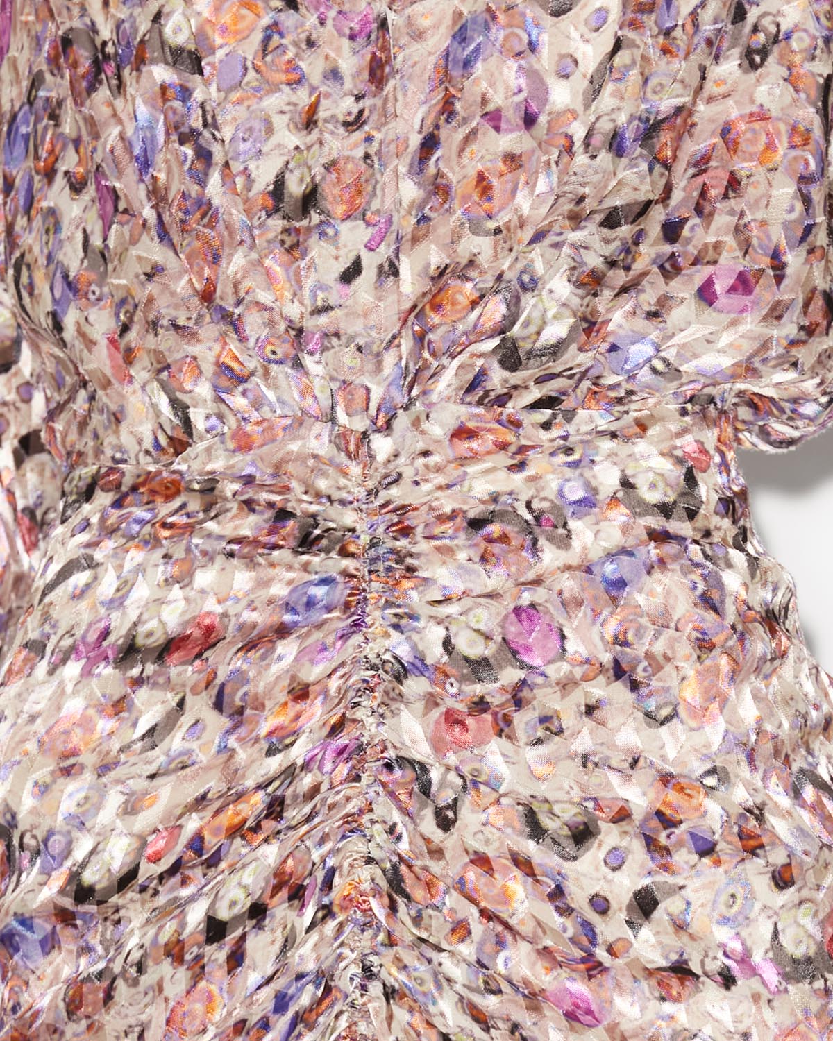 Abito midi in velluto nemil - Ecru - Woman - 2