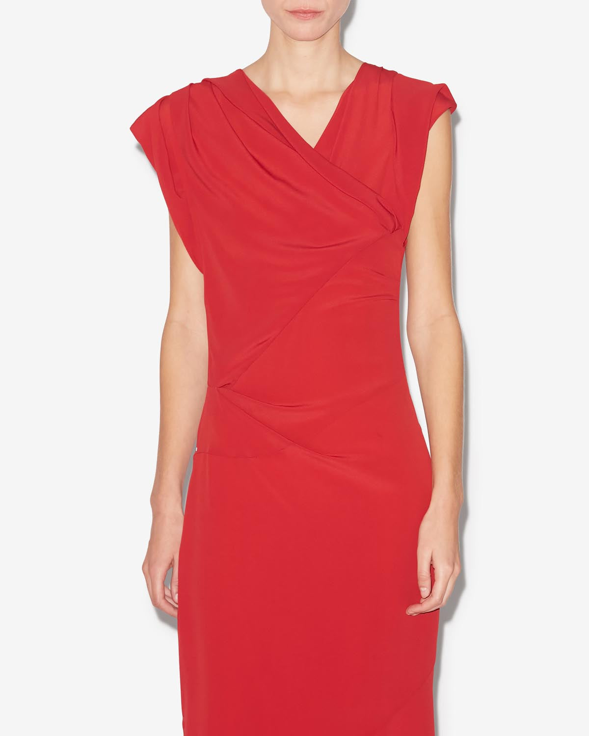 Kidena dress Woman Scarlet red 5