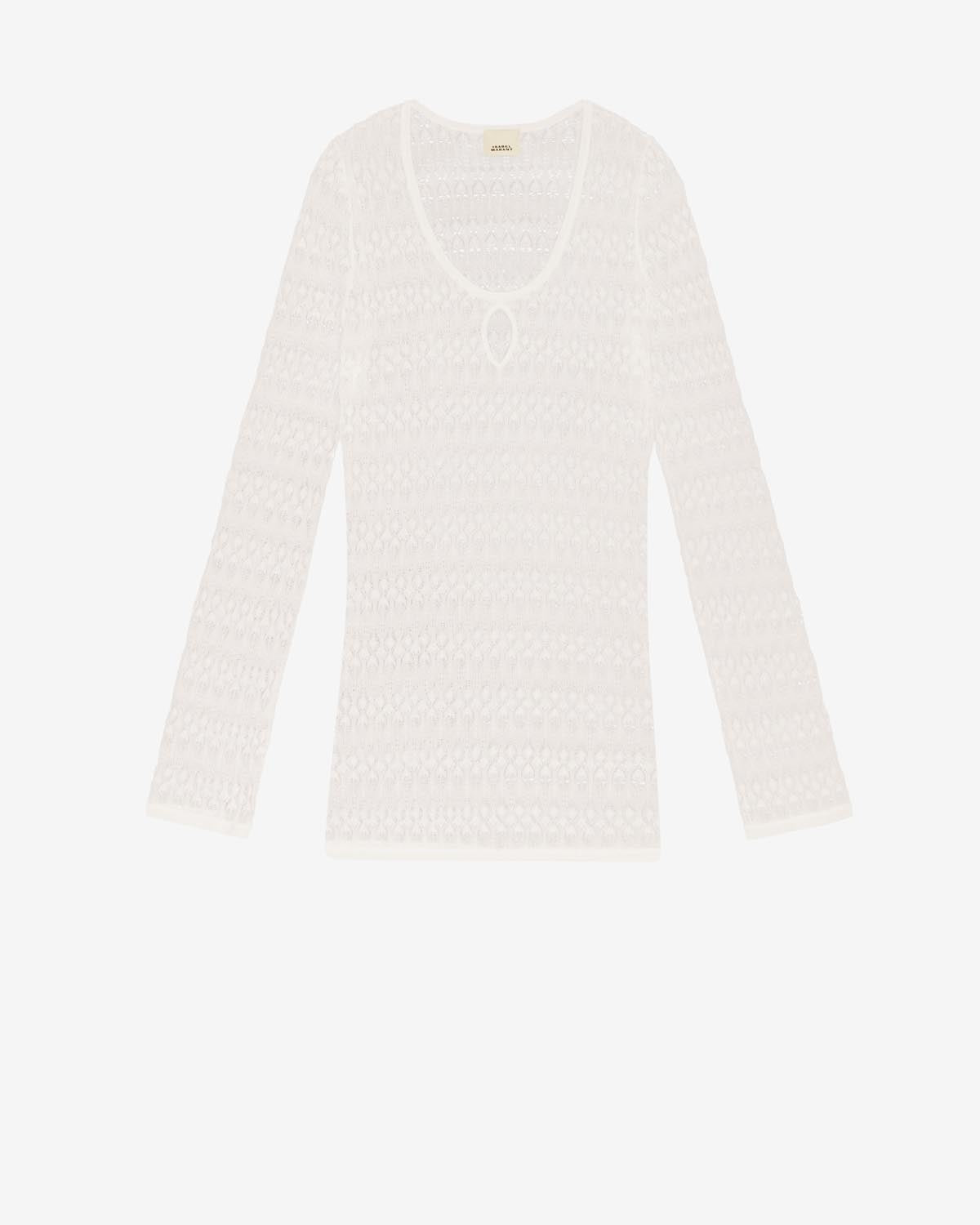 Parma openwork knit dress - White - Woman - 5