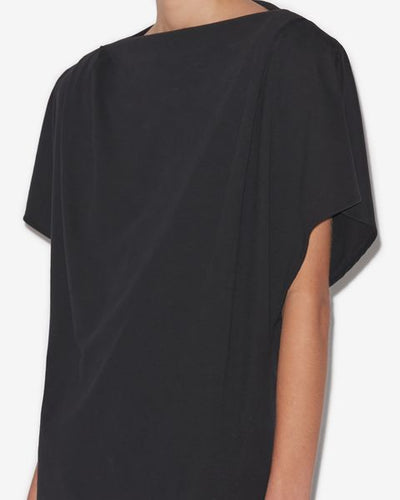 Silvane cotton jersey dress - Black - Woman - 4