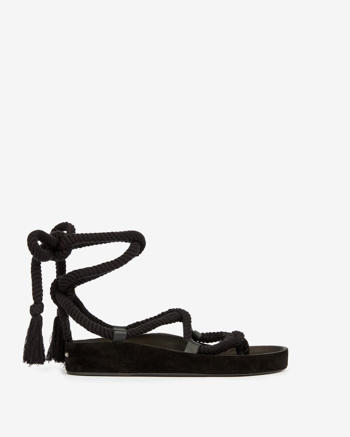 Erol 끈 샌들 - 검은색 - Woman - 1