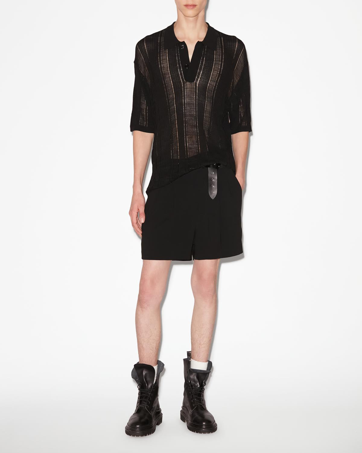 Short fluido norman - Negro - Man - 1