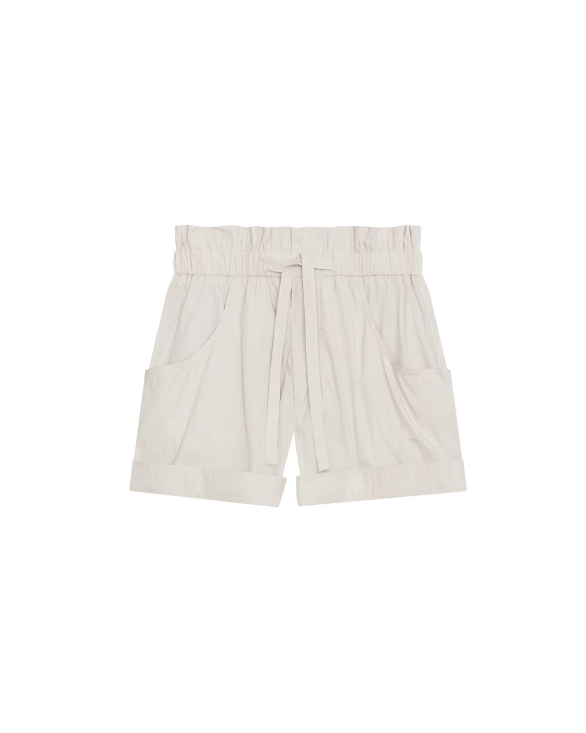 Hidea flowing shorts - Chalk - Woman - 1