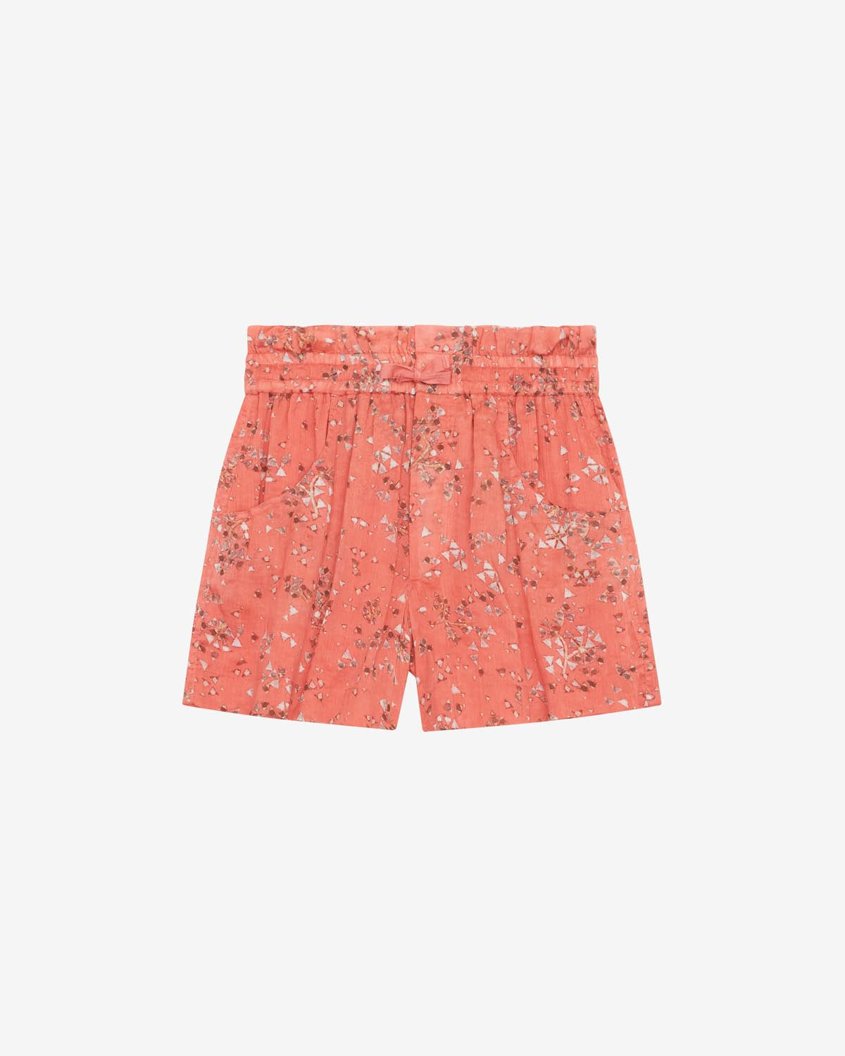 Short de algodón estampado ceyane - Shell pink - Woman - 5