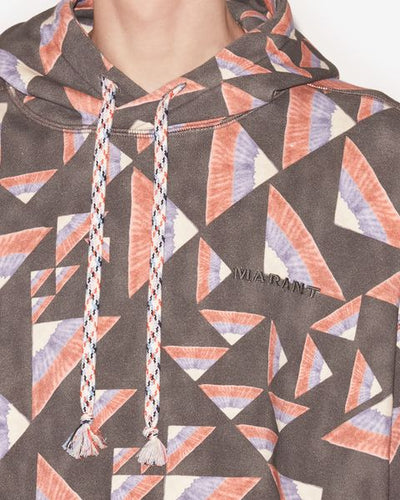 Felpa con cappuccio marvin - Black-multicolor - Man - 2