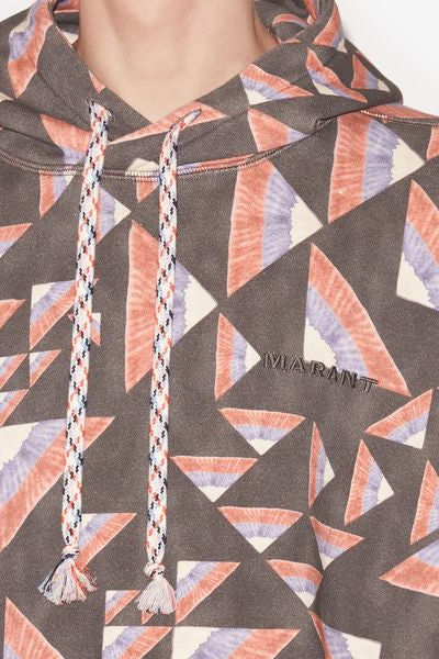 Marvin 후드 스웨트셔츠 - Black-multicolor - Man - 3