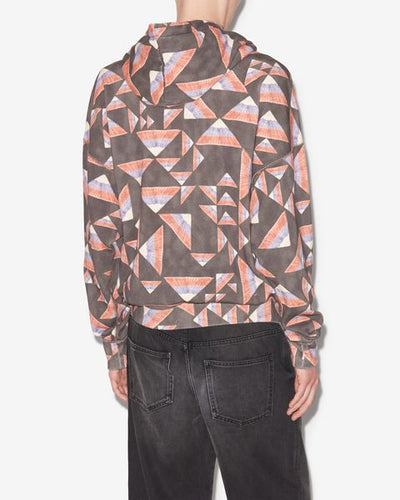 Felpa con cappuccio marvin - Black-multicolor - Man - 4