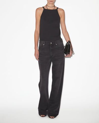 T-shirt ajusté en jersey tirza - Noir - Woman - 2