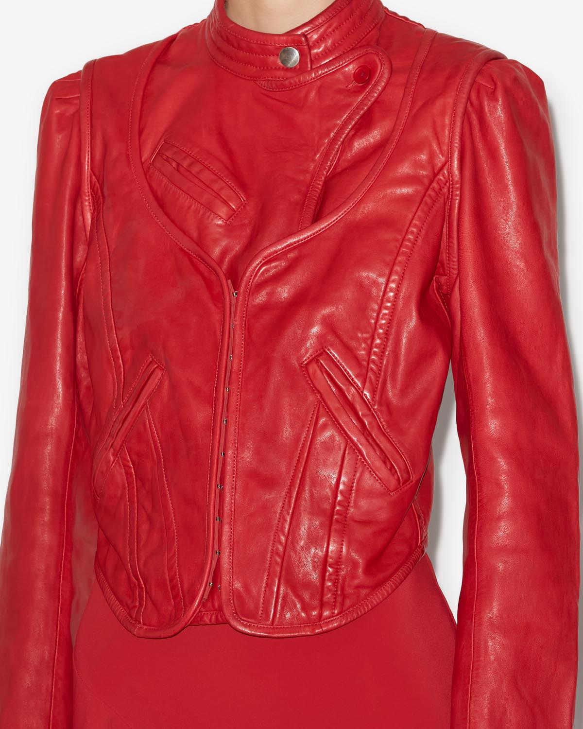 Alexandra jacket Woman Scarlet red 2