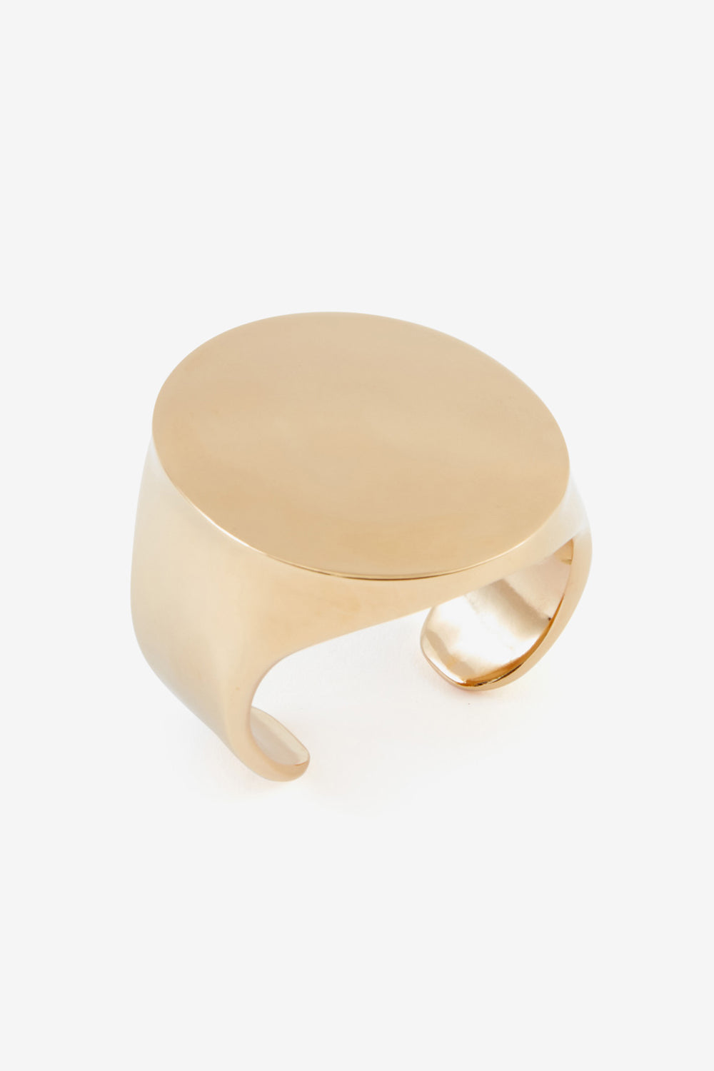 Brazalete de latón dorado quincy - Dorado - Woman - 1