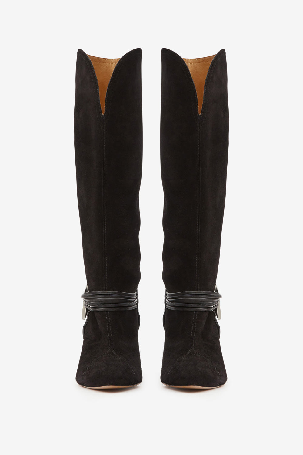 Botas altas de tacón lestany - Negro - Woman - 4