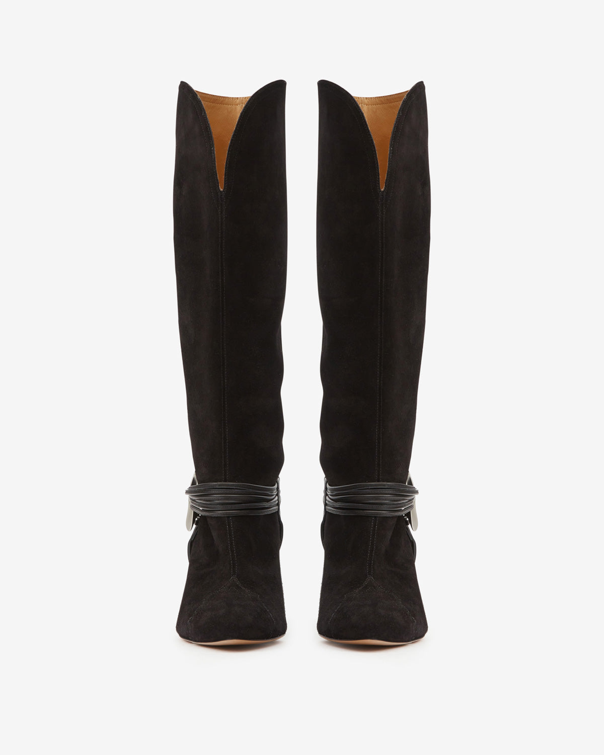 Botas altas de tacón lestany - Negro - Woman - 4