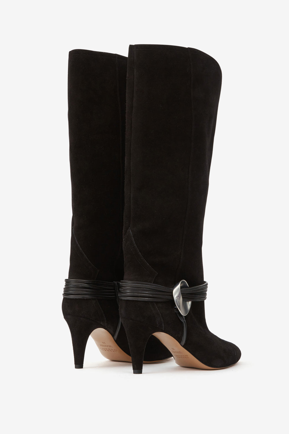 Botas altas de tacón lestany - Negro - Woman - 2