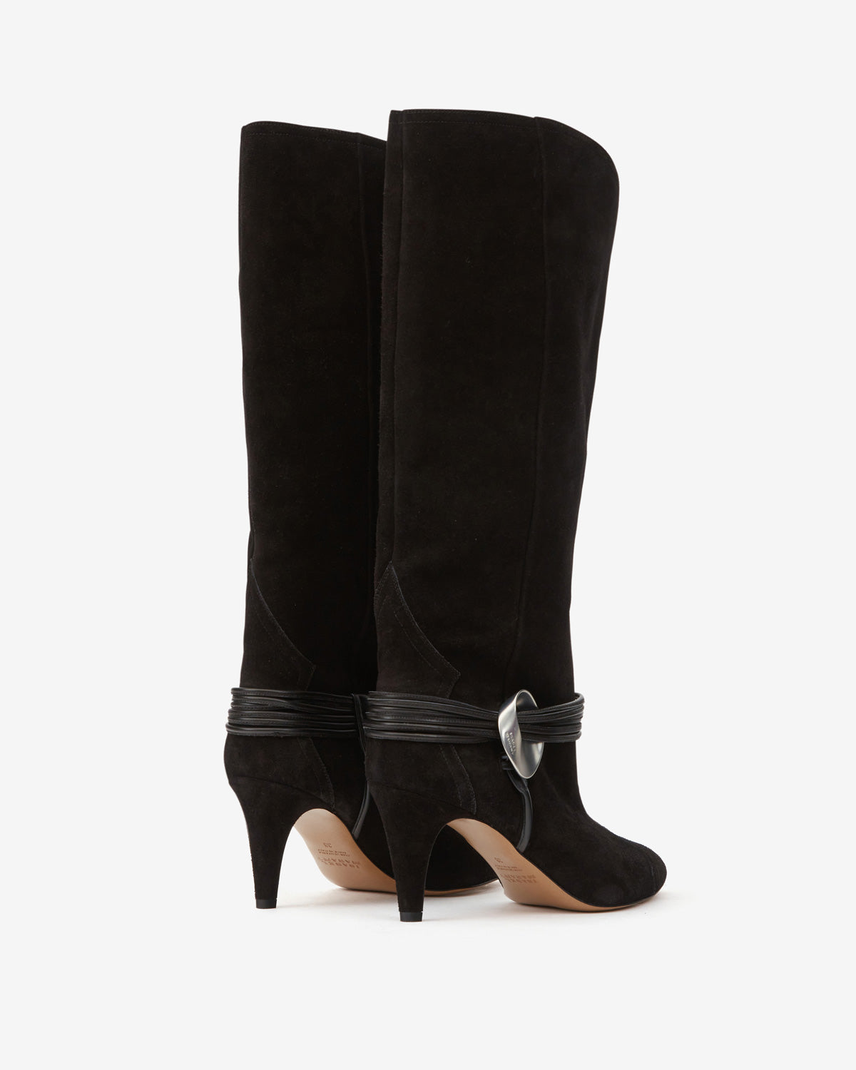 Botas altas de tacón lestany - Negro - Woman - 2