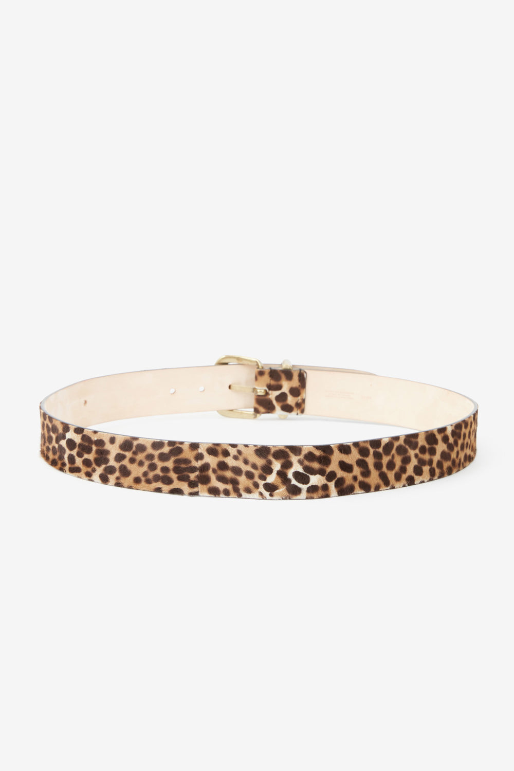 Dela leather leopard print belt - Leopard - Woman - 4