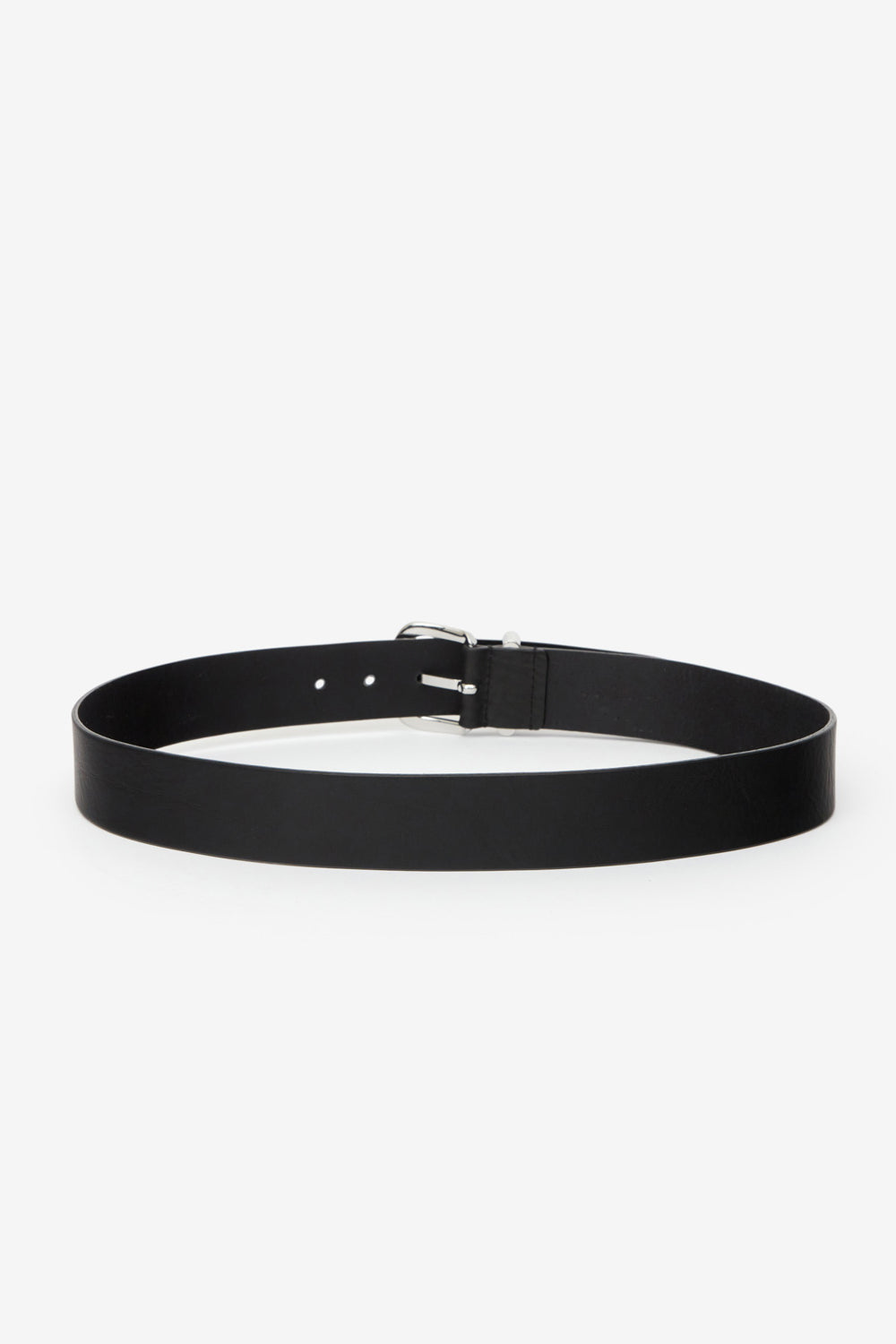 Klassischer gürtel dela aus leder - Black and silver - Man - 4