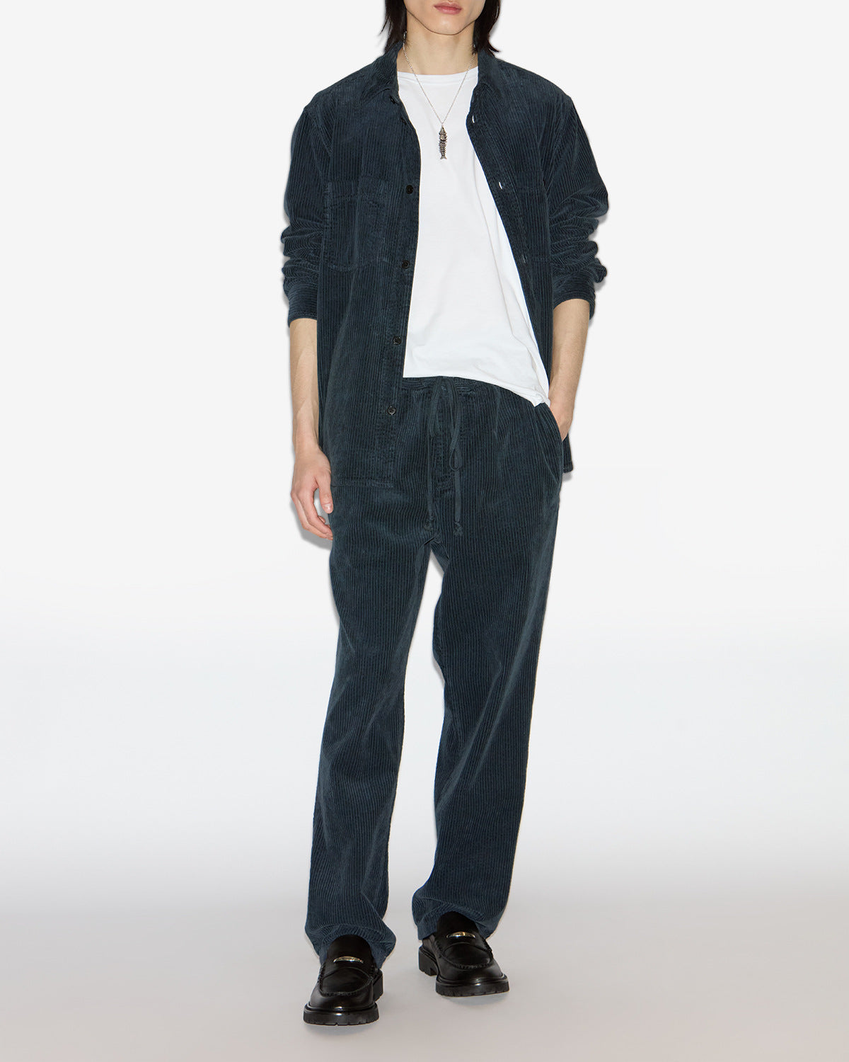 Nario shirt Man Storm blue 4