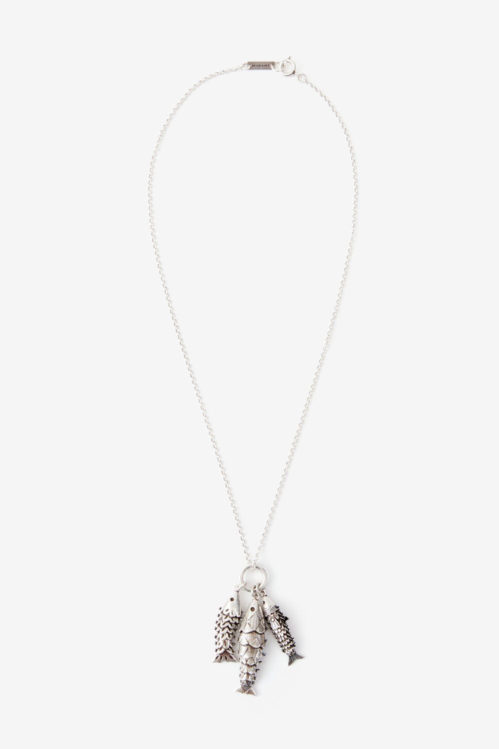 Collier river à pendentifs forme poisson - Argent - Woman - 1