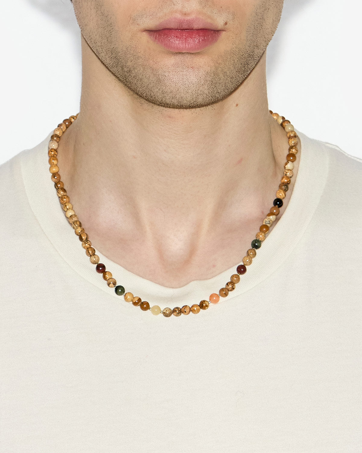 Isabel offers Marant Jade and Silk Necklace